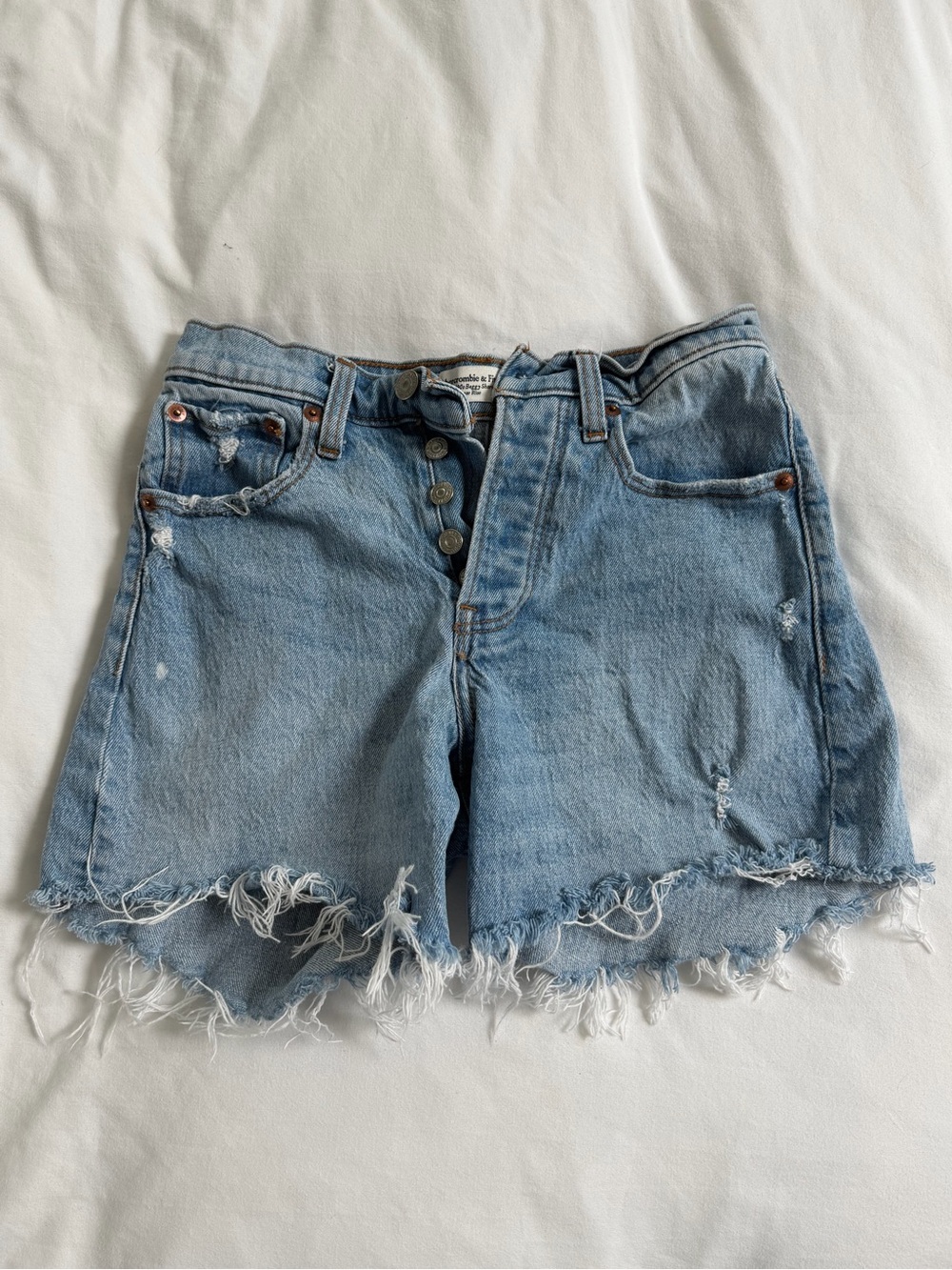 Abercrombie & Fitch 90s Baggy Low Rise Shorts | Size 23